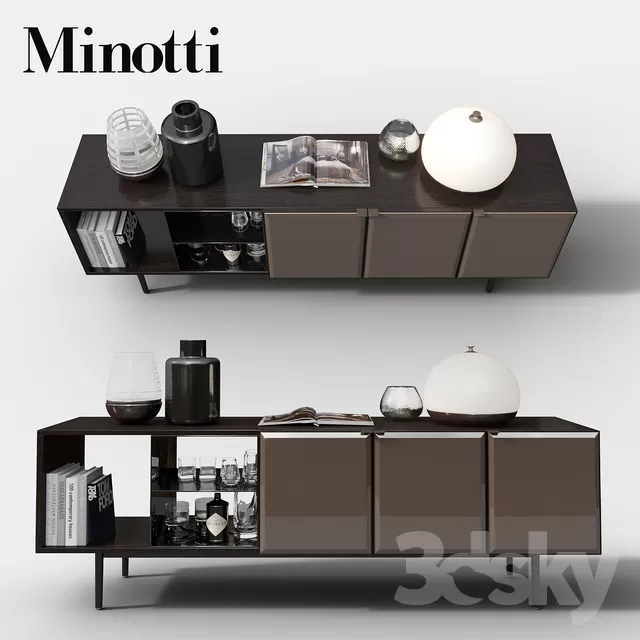 Sideboard – Chest of Drawers – 3D Models – 0003