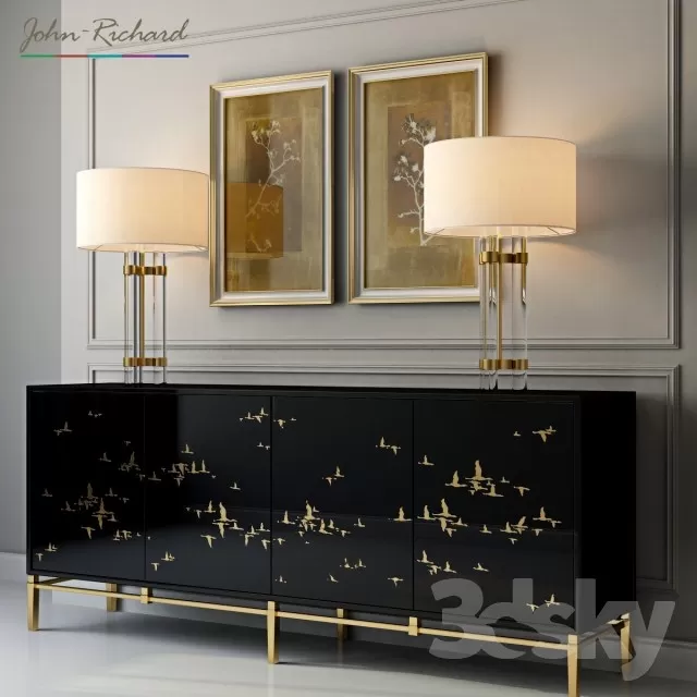 Sideboard – Chest of Drawers – 3D Models – 0034