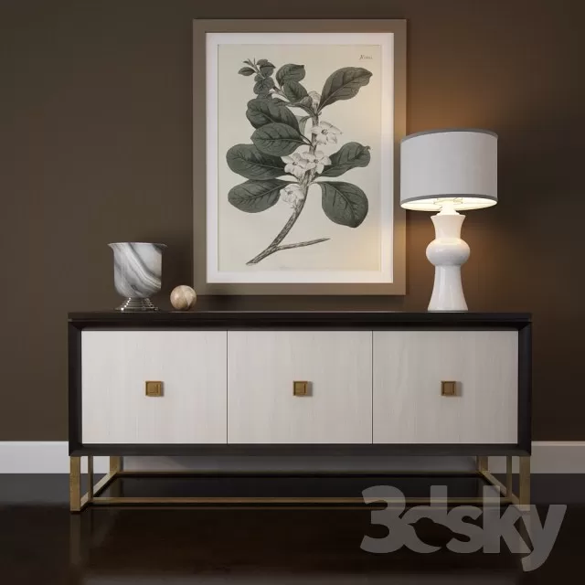 Sideboard – Chest of Drawers – 3D Models – 0069