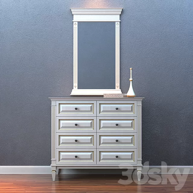 Sideboard – Chest of Drawers – 3D Models – 0102