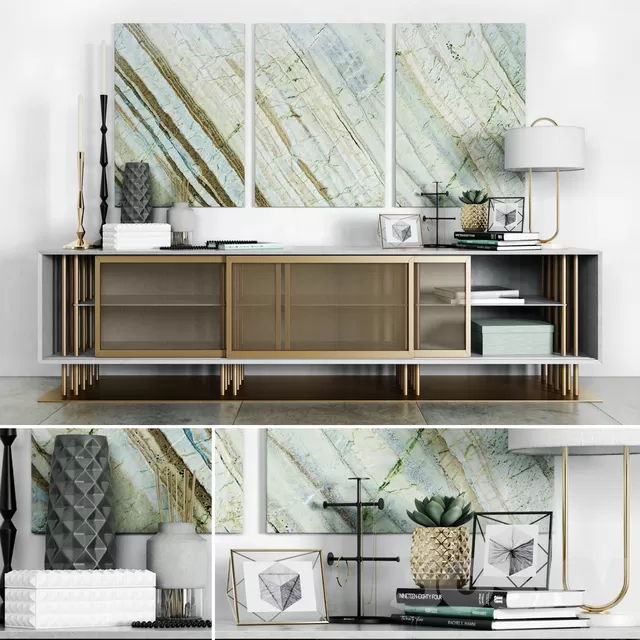 Sideboard – Chest of Drawers – 3D Models – 0117