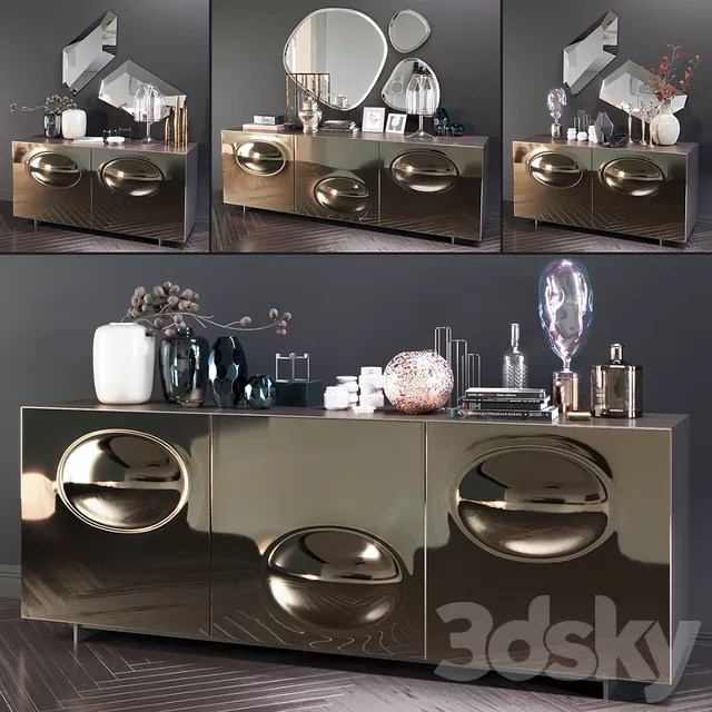 Sideboard – Chest of Drawers – Chest of drawers Paramount by Cattelan Italia