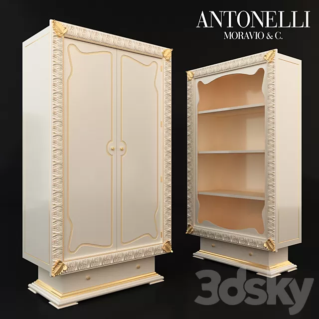 Wardrobe – Display Cabinets – 3D Models – 0025