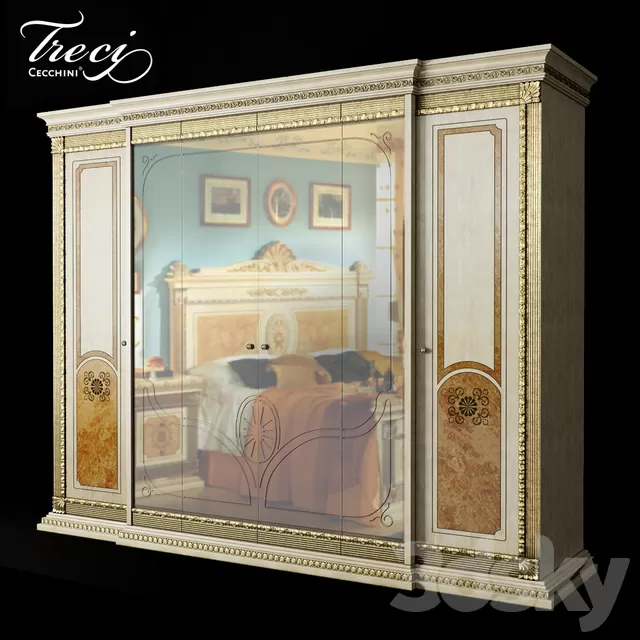 Wardrobe – Display Cabinets – 3D Models – 0042