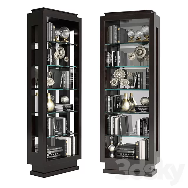 Wardrobe – Display Cabinets – 3D Models –  Eichholtz Cabinet Yardley 109525 3D Model