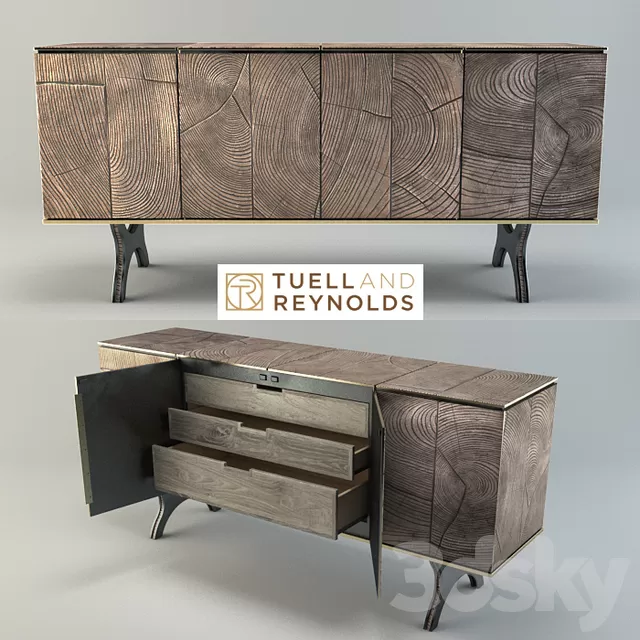 Wardrobe – Display Cabinets – 3D Models –  Muir Cabinet