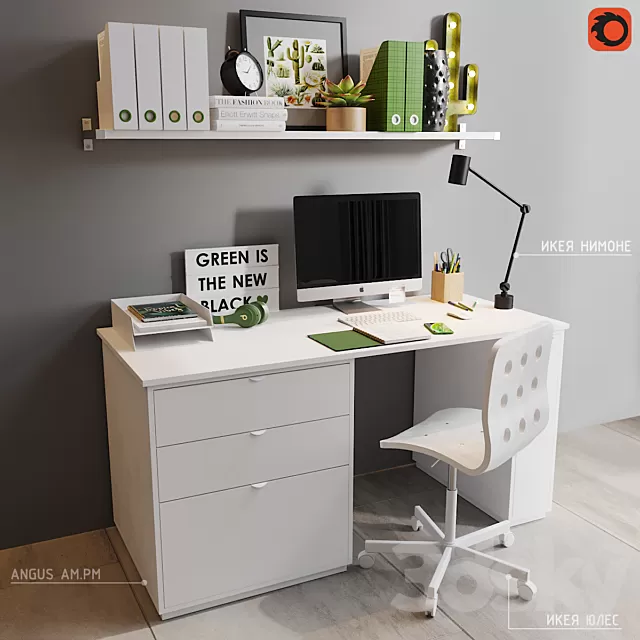 Office Furniture – 3D Models – 0092