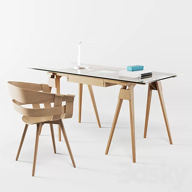 Office Furniture – 3D Models – Design House Stockholm – Arco + Wick