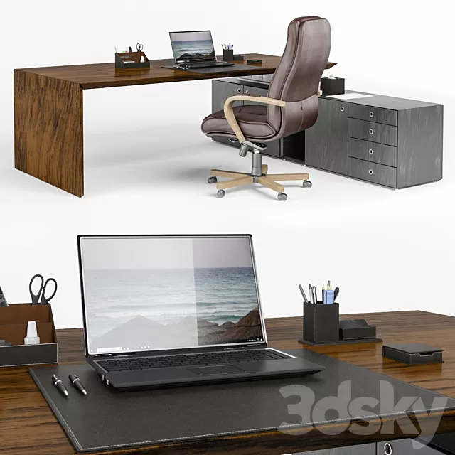 Office Furniture – 3D Models – Desktop MultipliCEO from FANTONIC