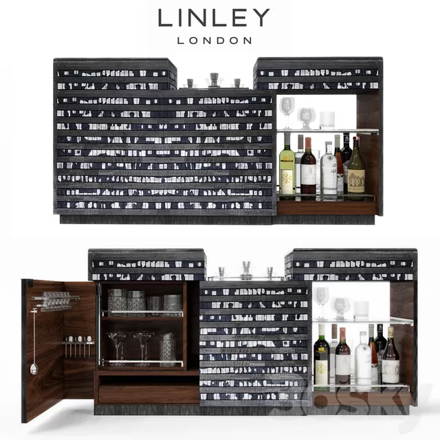 Consoles 3D Models – David Linley Dusk – The Cocktail Console Consoles 3D Models – David Linley Dusk – The Cocktail Console