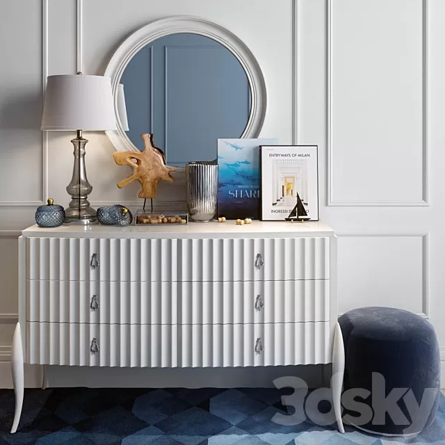 Consoles 3D Models – Marine Art Deco Collection Consoles 3D Models – Marine Art Deco Collection