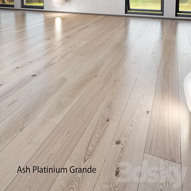 Material – 3D Download – Barlinek Floorboard – Pure Line – Ash Platinium Grande