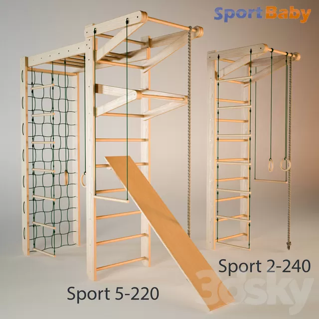 Racks – 3D Models – Kids Corner and Sport 5-220; 2-240