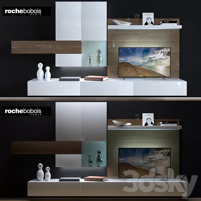 TV Wall 3D Models – 0012