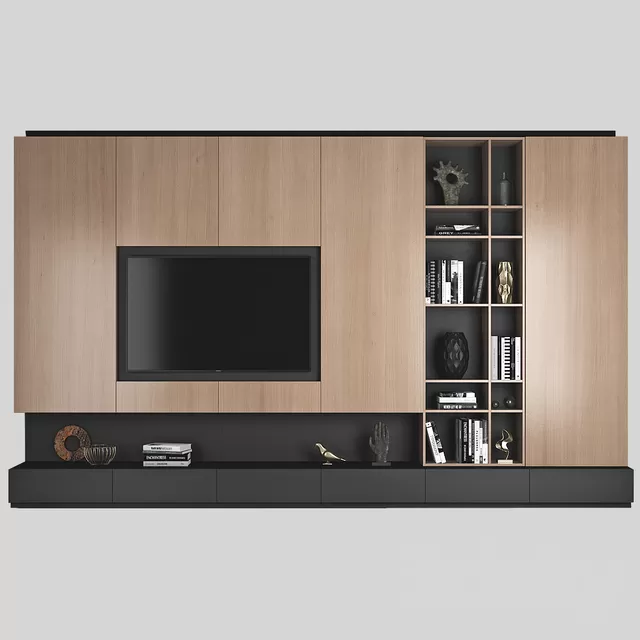 TV Wall 3D Models – TV Wall 6