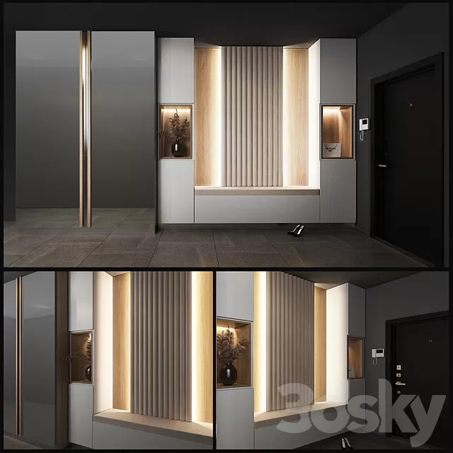 Hallway 3D Models – composition-in-the-hallway.37
