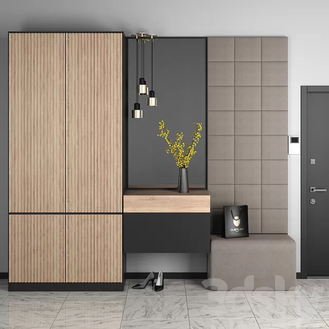 Hallway 3D Models – Entrance Hall 26