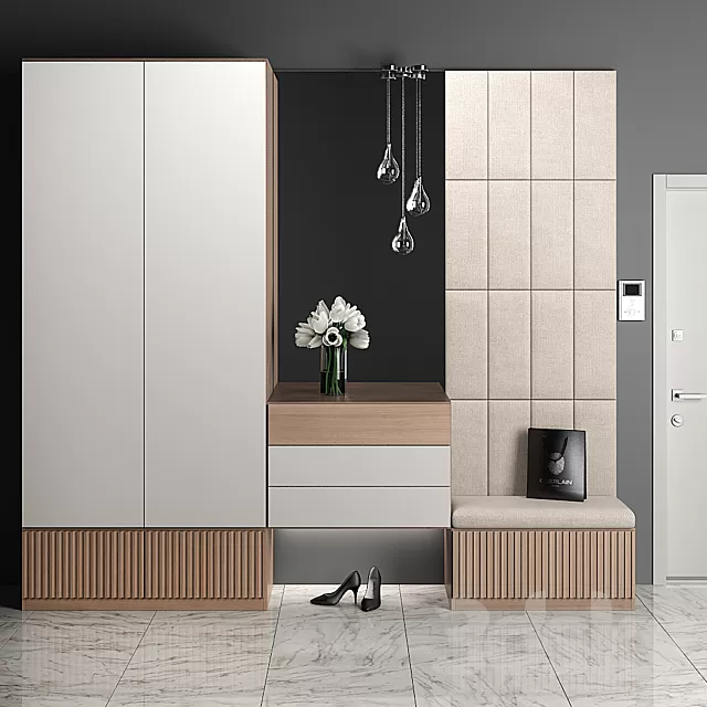 Hallway 3D Models – entrance-hall-28