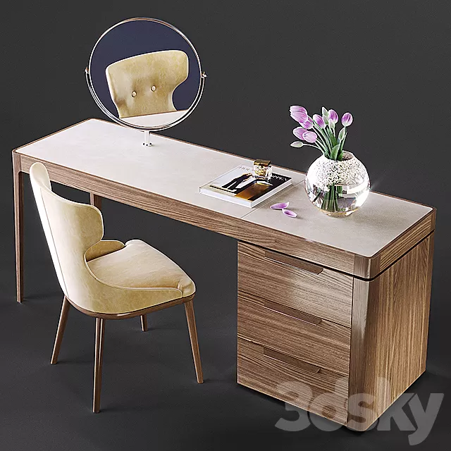 Dressing Table – 3D Models – 0002