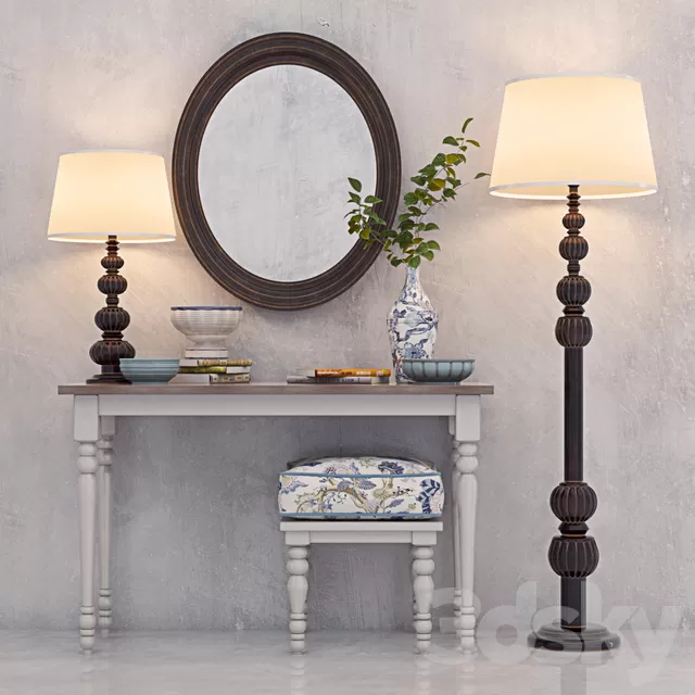 Dressing Table – 3D Models – 0003