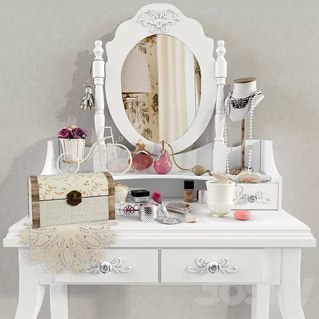 Dressing Table – 3D Models – 0015