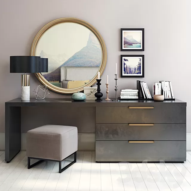 Dressing Table – 3D Models – 0021