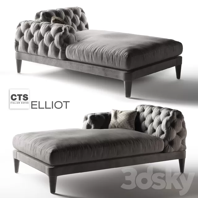 Furniture 3D Models – Others – Couch ELLIOT CTS SALOTTI Furniture 3D Models – Others – Couch ELLIOT CTS SALOTTI