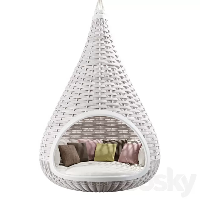 Furniture 3D Models – Others – Hanging lounger Nestrest by Dedon Furniture 3D Models – Others – Hanging lounger Nestrest by Dedon