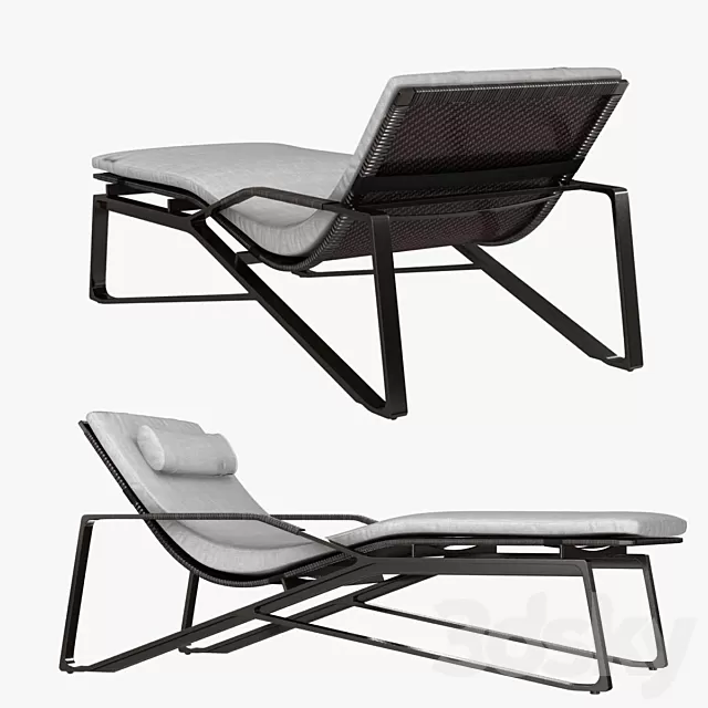 Furniture 3D Models – Others – Holly hunt moray chaise Furniture 3D Models – Others – Holly hunt moray chaise