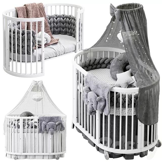 Children – Bed 3D Models – 0021