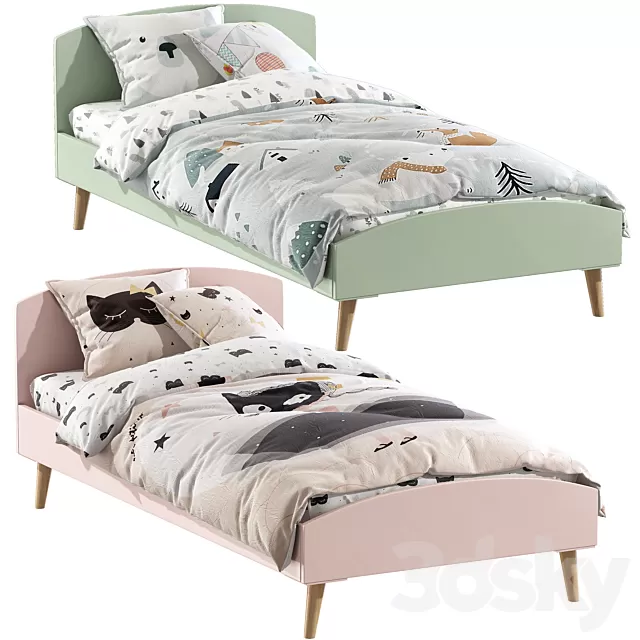 Children – Bed 3D Models – 0022
