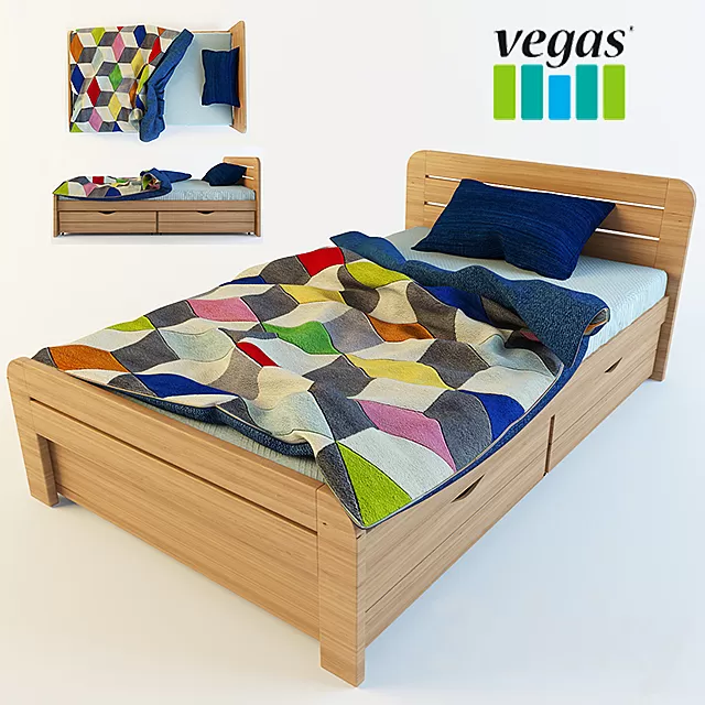 Children – Bed 3D Models – 0023