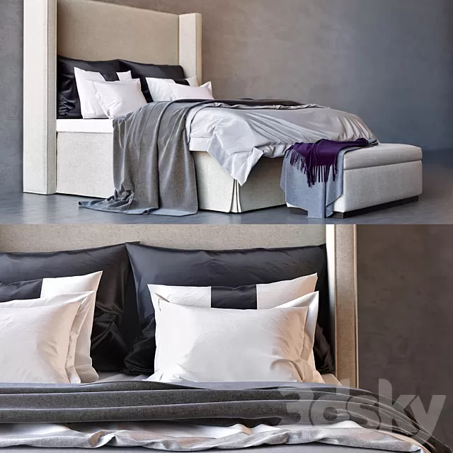 Children – Bed 3D Models – Slettvoll Meridian Bed