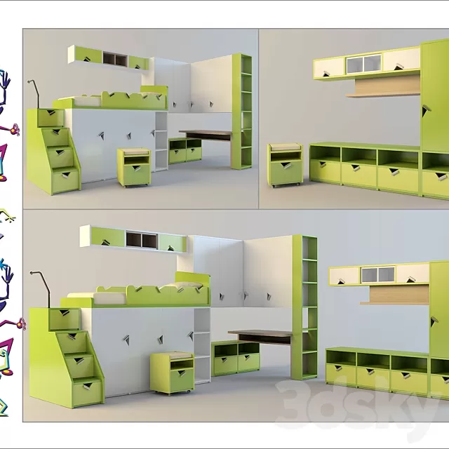 Children – Furniture 3D Models – 0007