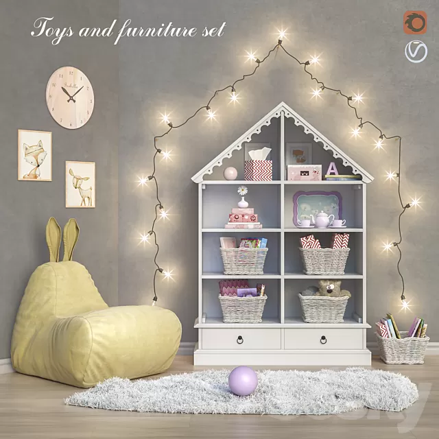 Children – Furniture 3D Models – 0018