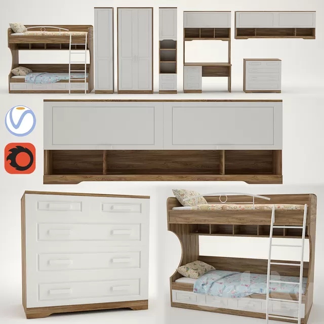 Children – Furniture 3D Models – Children Provence