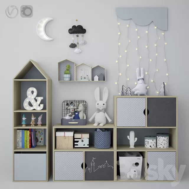 Children – Furniture 3D Models – Children’s furniture and accessories 22