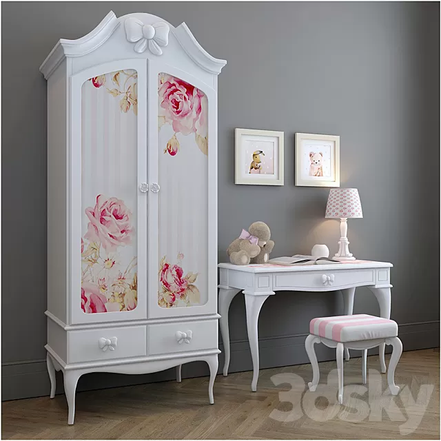 Children – Furniture 3D Models – Collection Monnalisa Nottefatata Savio Firmino