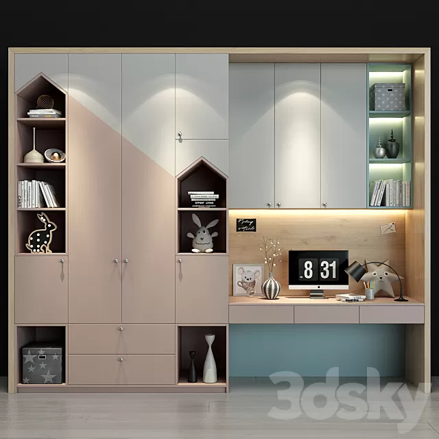 Children – Furniture 3D Models – Furniture for a children 0243