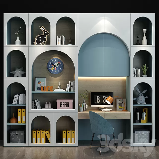 Children – Furniture 3D Models – Furniture for a children 086