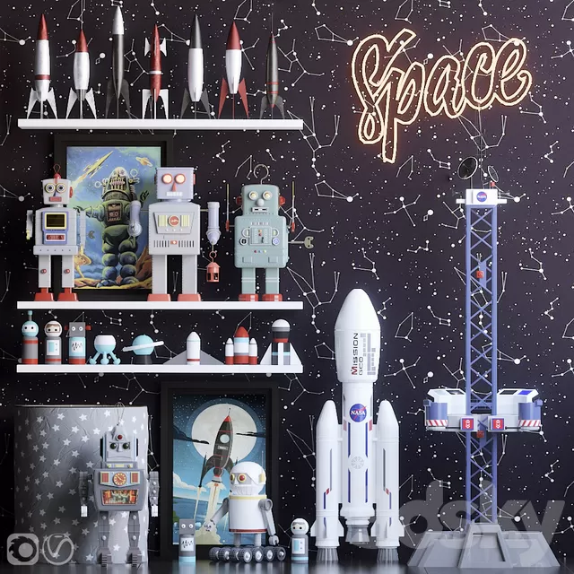 Children – Furniture 3D Models – Toys Space