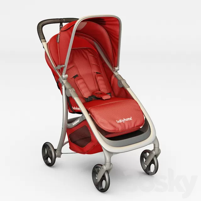 Children – 3D Models – Miscellaneous – BabyHome Emotion stroller