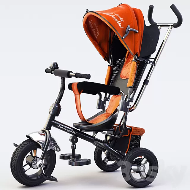 Children – 3D Models – Miscellaneous – Bicycle childrens Lamborghini