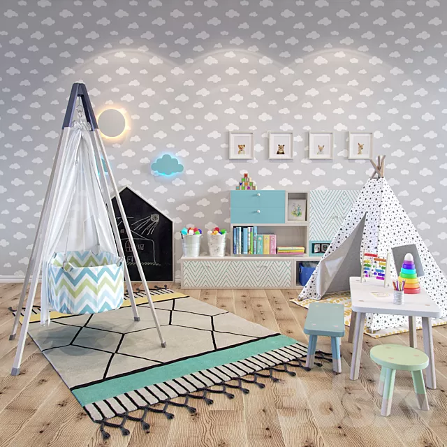 Children – 3D Models – Miscellaneous – Decor in the nursery