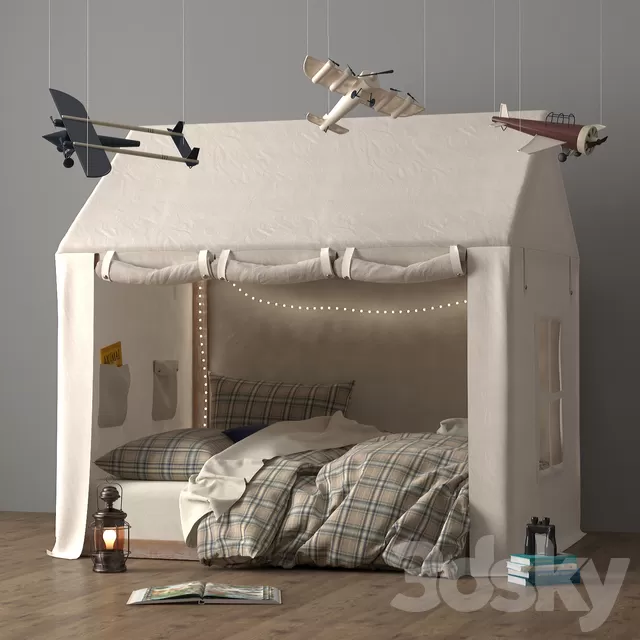 Children – 3D Models – Miscellaneous – Tent 109252 NATL TWIN