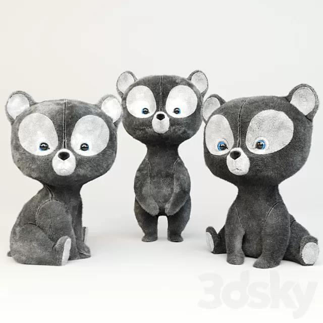 Children – Toy 3D Models – Bears