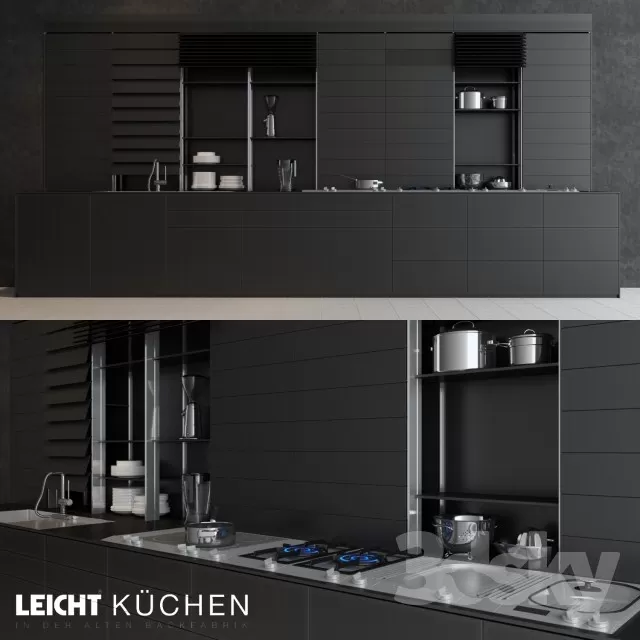 Kitchen – Interiors – 3D Models – 0017