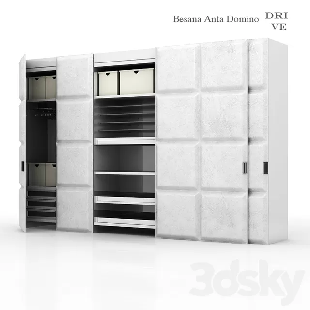 Kitchen – Accessories – 3D Models – Cupboard Besana Anta Domino