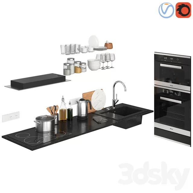 Kitchen – Accessories – 3D Models – Kitchen Decor