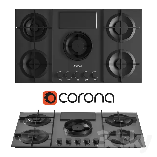 Kitchen – Appliance 3D Models – 0015 Kitchen – Appliance 3D Models – 0015